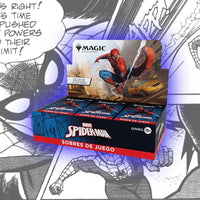 Marvel Spiderman - Caja de sobres de juego